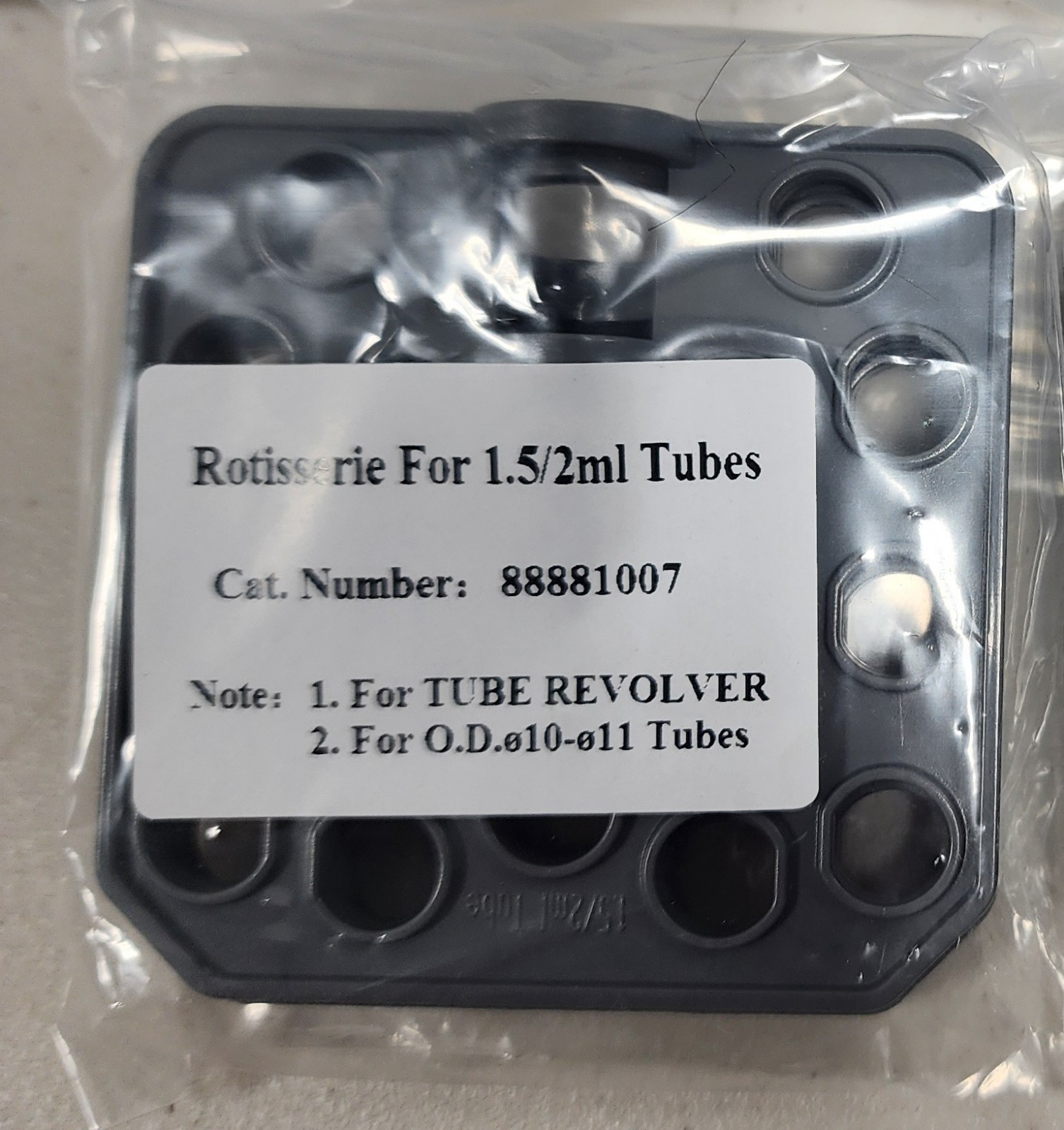 Thermo Scientific Rotisserie For 1.5/2ml Tubes Cat. Number: 88881007