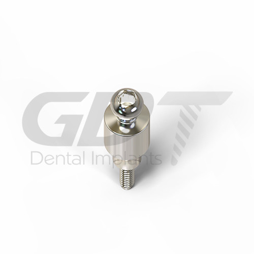 Ball Attachment Slim Platform 3.0mm Set Int Hex Dental Fixture Prosthetic