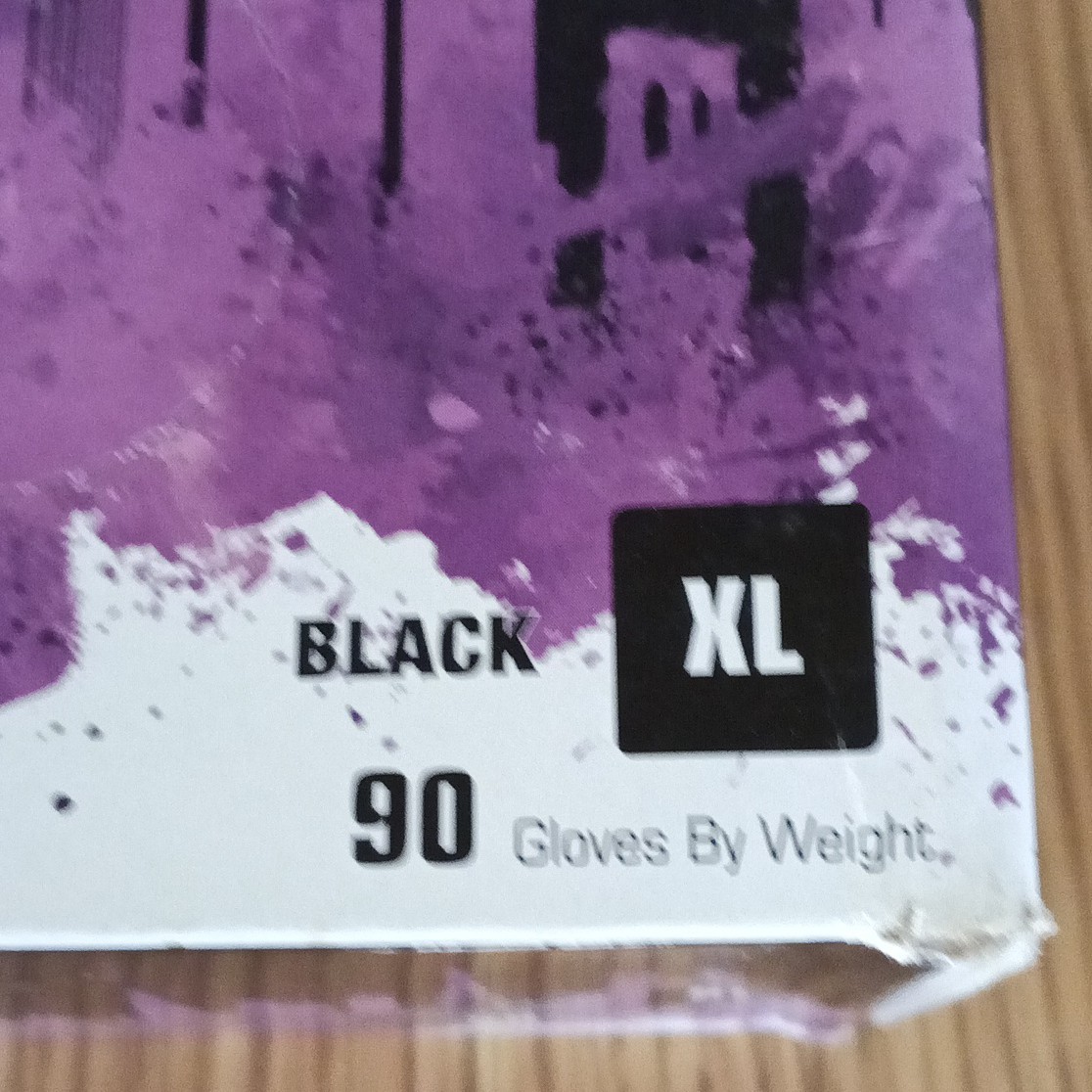 Adenna Shadow Nitrile Exam Gloves Powder-Free Black Extra Large XL