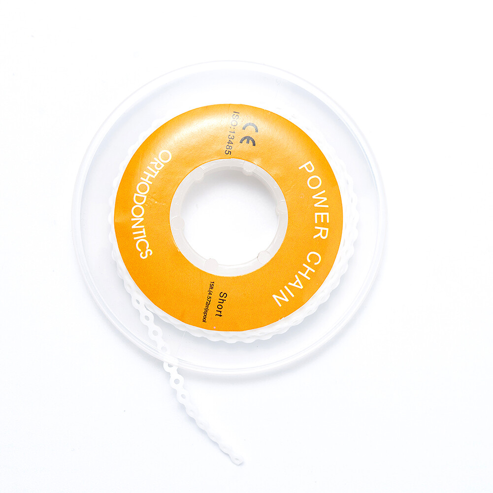Dental Power Chain Orthodontic Braces Elastic Rubber Bands Long/Short/Close USA