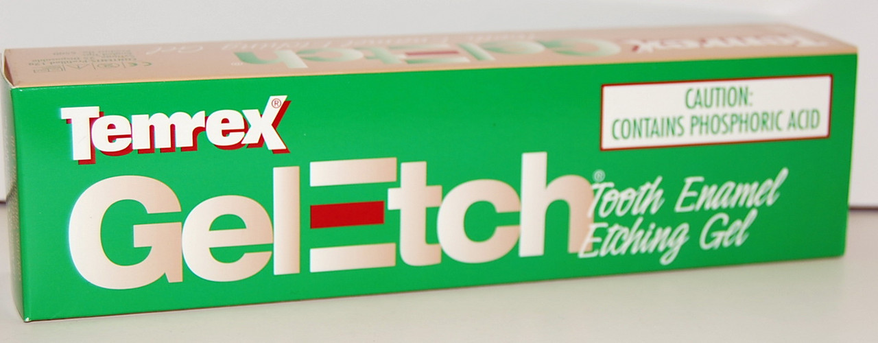 Temrex 6510 Gel-Etch 35% Tooth Enamel Dental Etching Gel 12 Gm