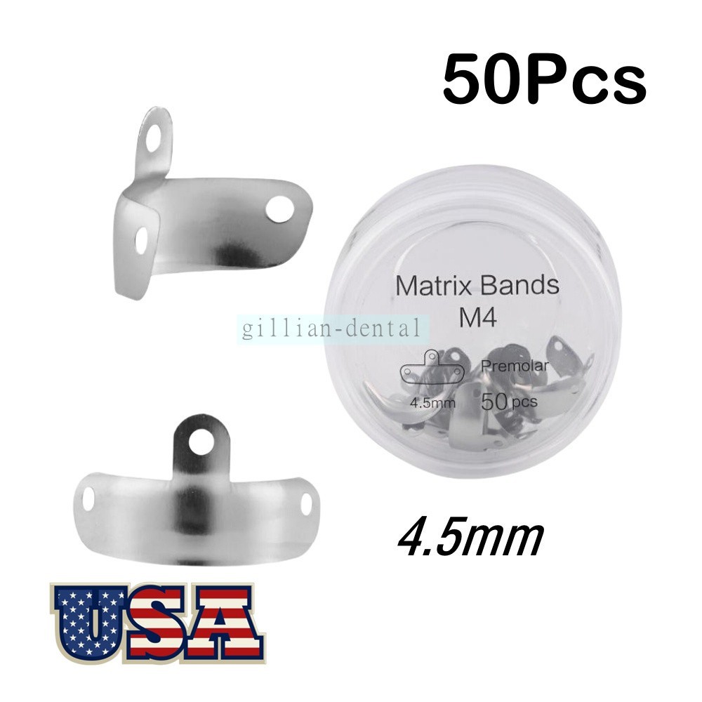 Dental Matrix Bands Ring Sectional Matrice Clamp Fit Garrison Palodent V3 System