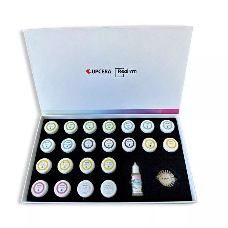 Upcera Dental Realism Stain and Glaze Universal Like GC Optiglaze Kit (22 Shades