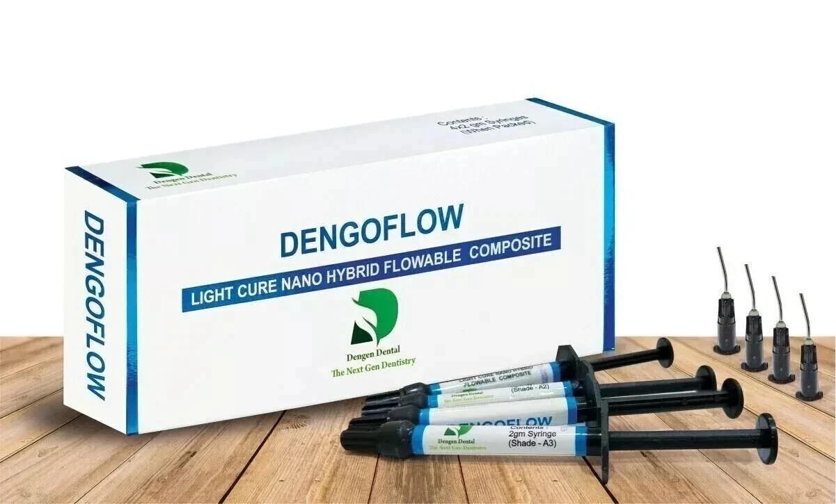 Dengen Dental DengoFlow Light Cured Flowable Composite 2*2GM Shade A2