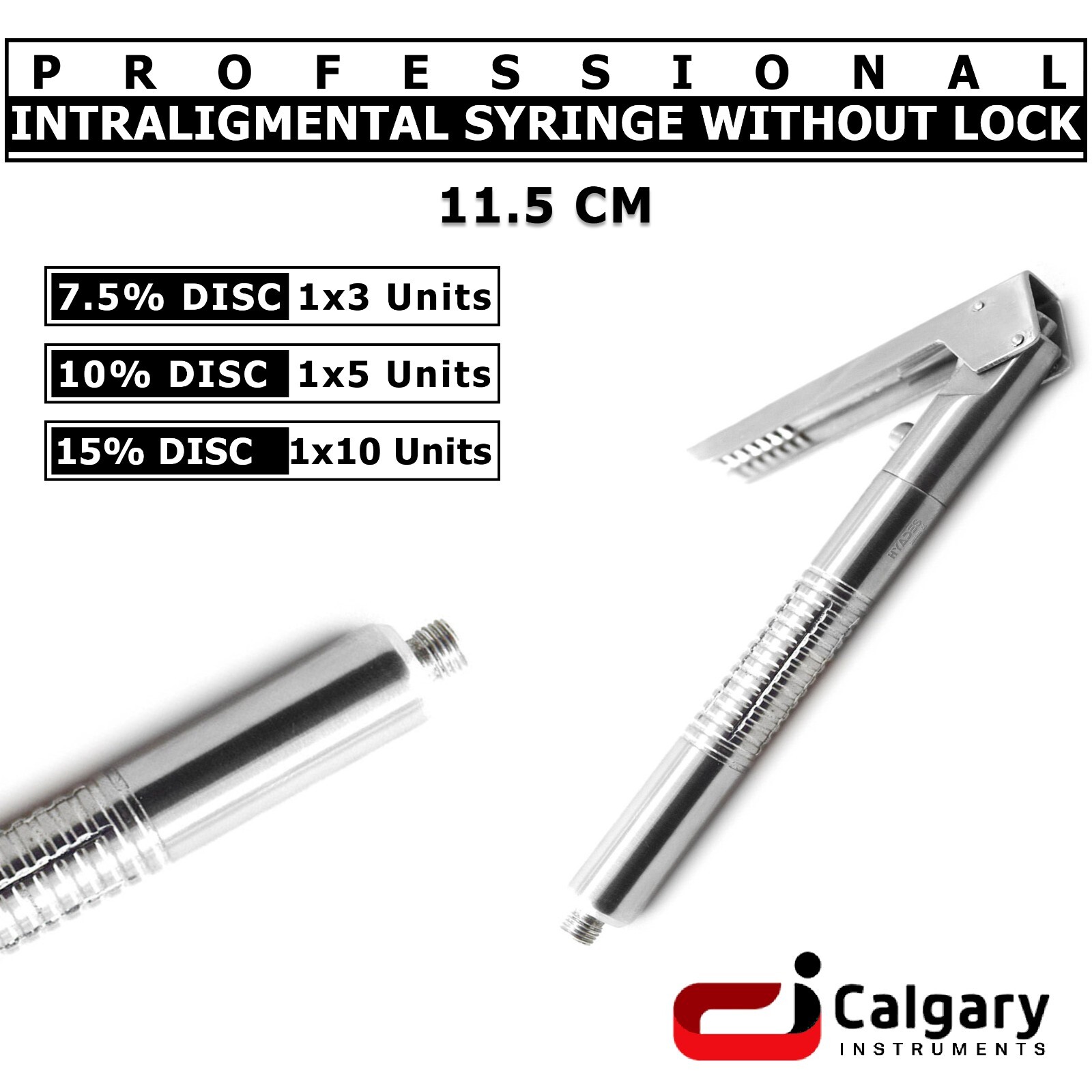 Premium Intraligamental Dental Syringe Without Lock CE Dental Surgical Tools CE