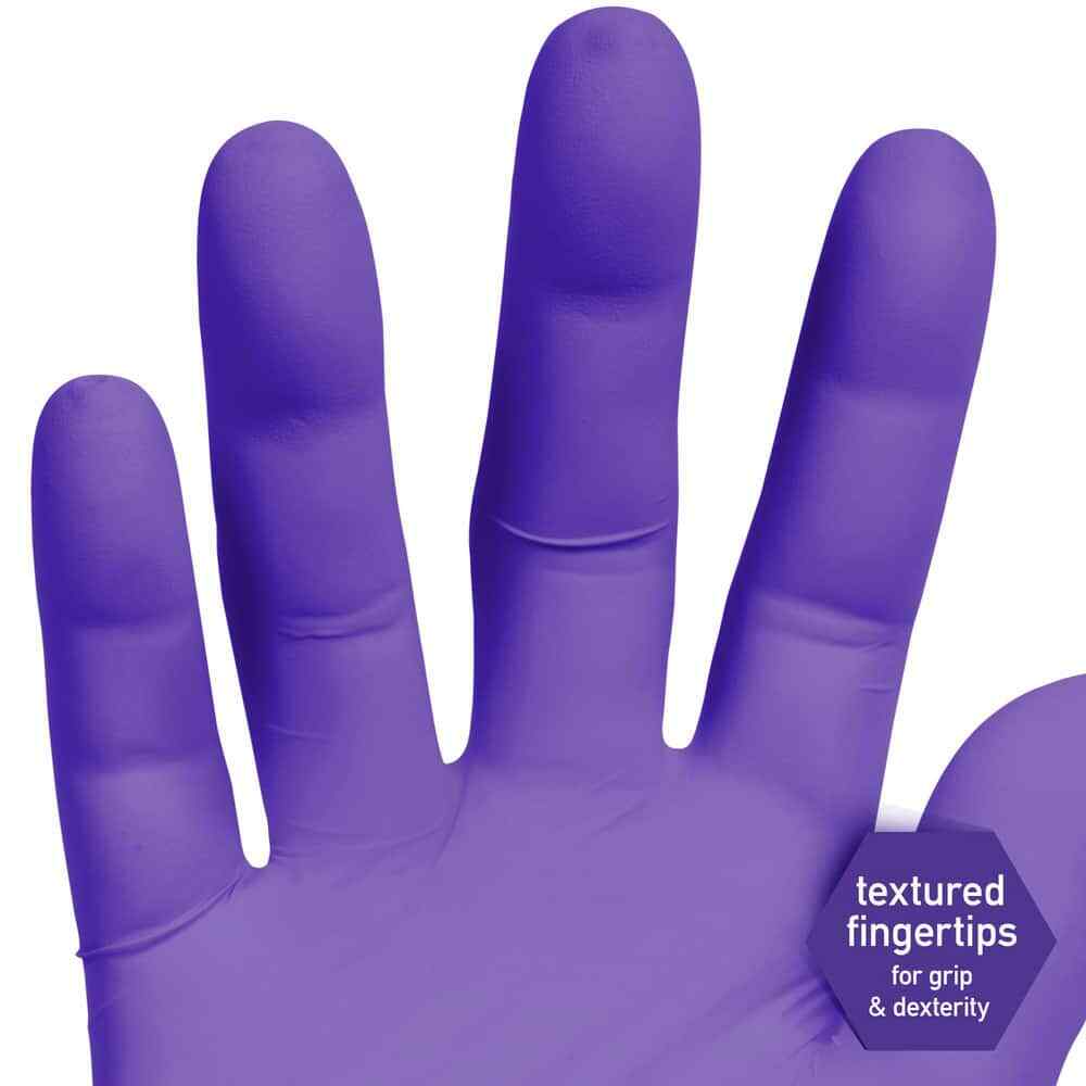 100 Pack Kimtech 55082 Disposable Gloves, Size Medium, 6 mil, Nitrile