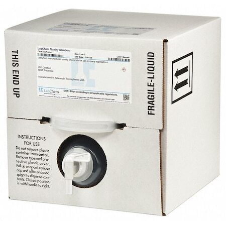 Labchem Lc267505 Water, Deionized (Astm Type Ii),20 L