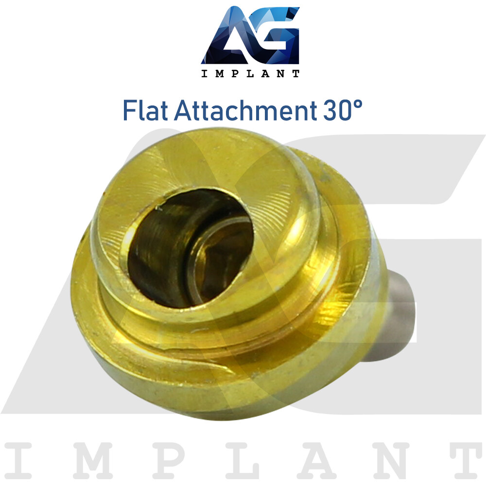 5 Angled 30° Flat Attachment Titanium Prosthetic System Narrow Platform (NP)