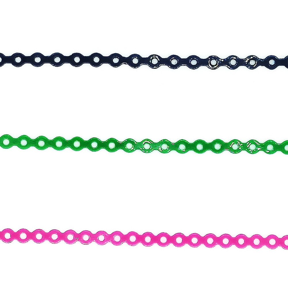 Dental Ortho Power Chains Elastic Ultra Spool Closed/Short/Long For Wire Braces