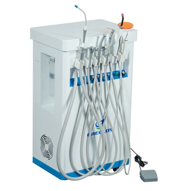 Dental Mobile Unit GU-P209+Compressor+a Scaler+Strong Suction+Curing Light 4H/2H