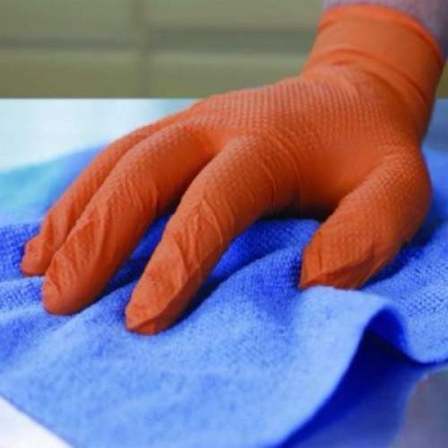 100 Ct Xtreme Diamond Textured Nitrile Gloves XLarge Food Cleaning Automotive