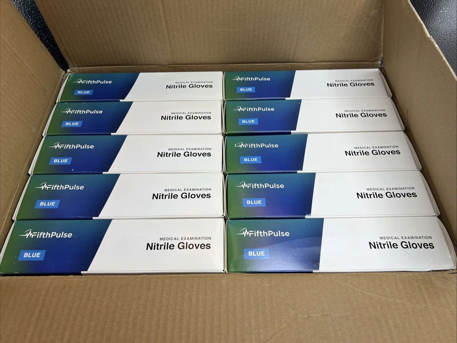 Medical Exam Blue Nitrile Gloves LARGE 1000 Count – Powder and Latex Free