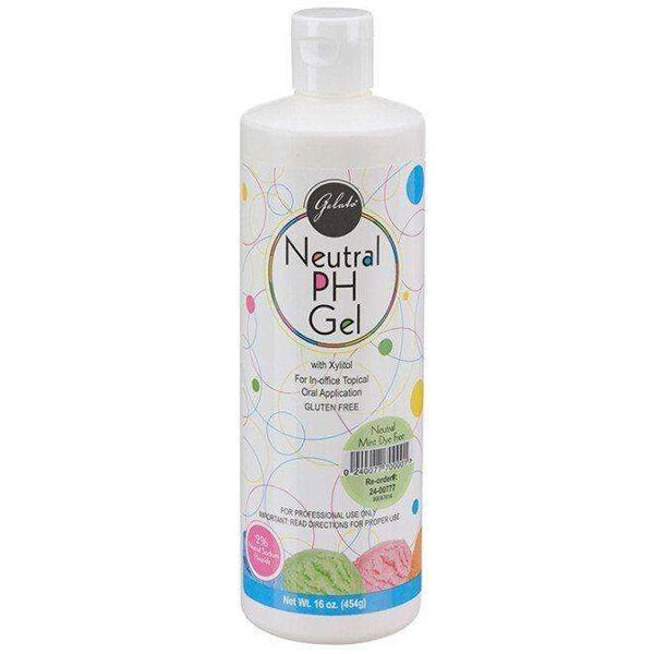 Keystone 24-00777 Gelato Neutral pH Fluoride Gel Mint 16 Oz