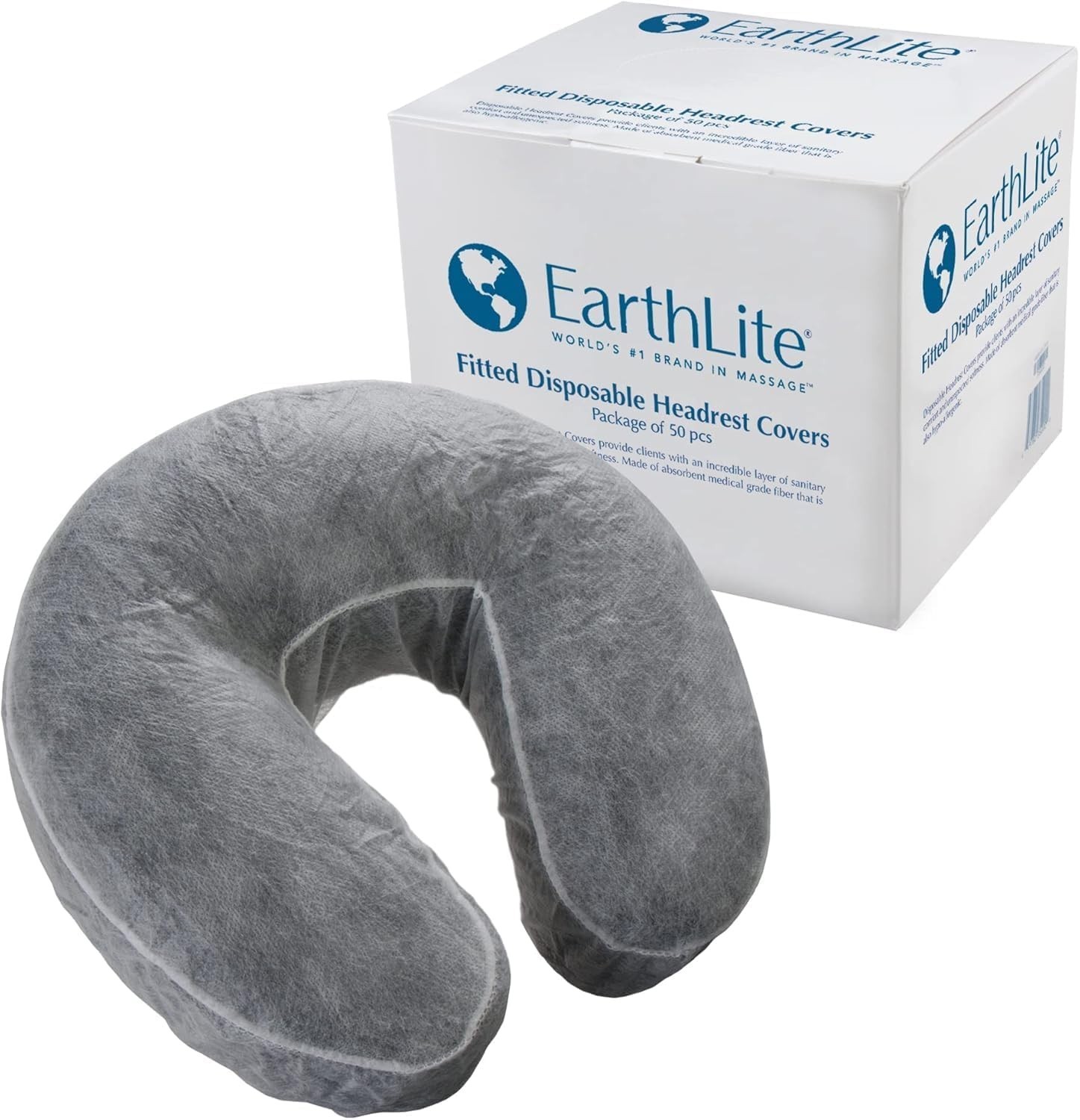 Easy-Use Fitted Disposable Face Cradle Covers – 50 Count for All Massage Tables