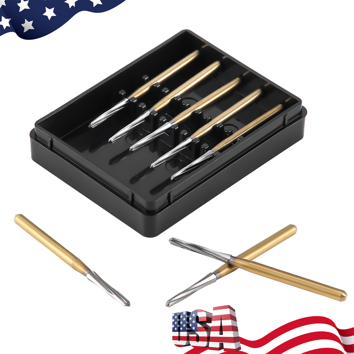 Dental Diamond Burs for High Speed Handpiece FG/Tungsten Carbide Burs Polishing