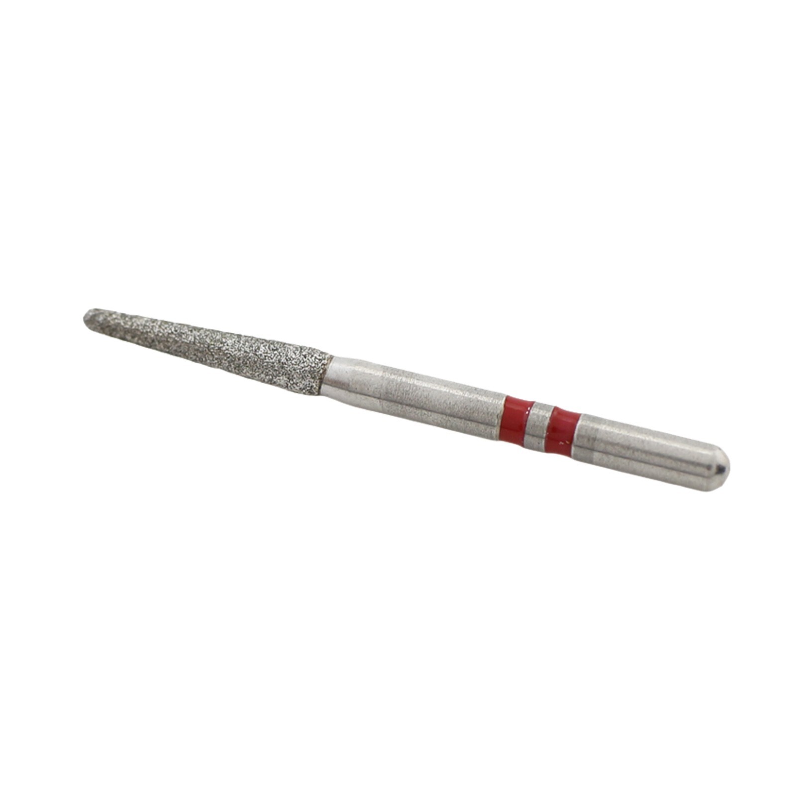 Dental Zirconia Diamond Burs Z856/016 Fine FG Bur Round End Taper High Speed Red
