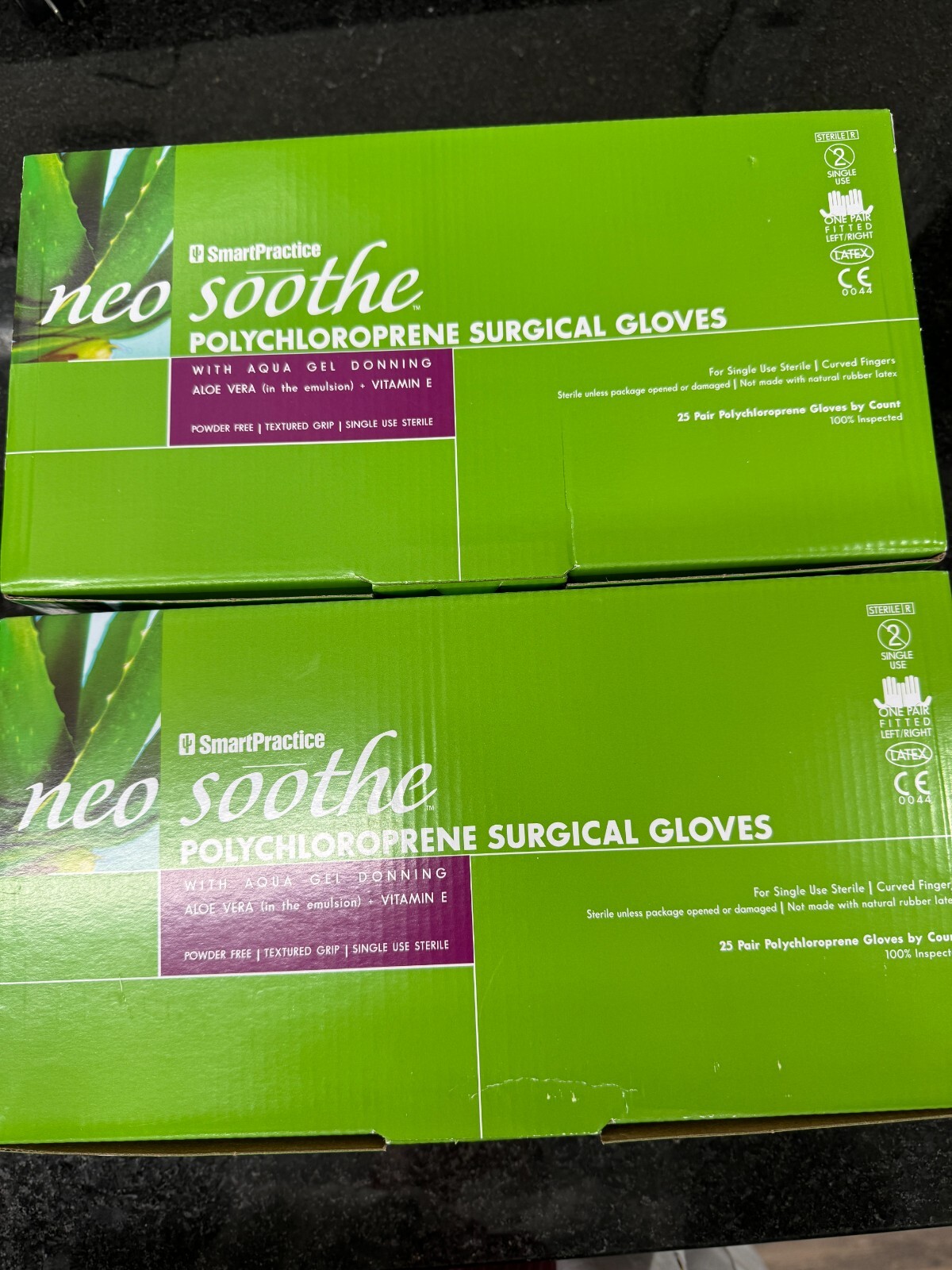 Neo Soothe Surgical Gloves Size 7 1/2 **Expired 10/2023**