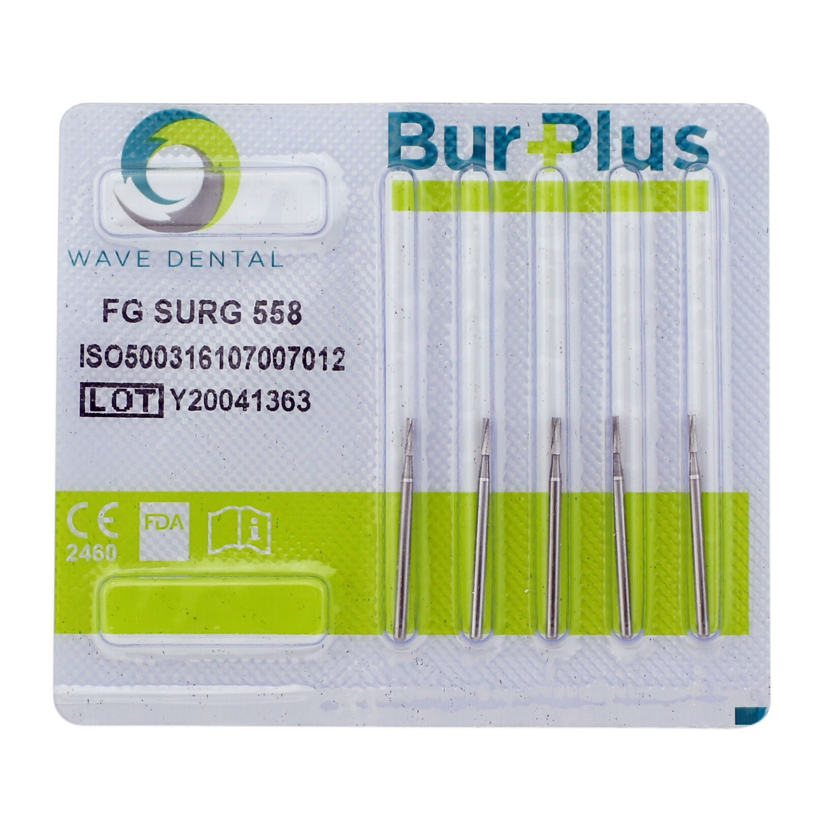 Wave Dental Carbide Surgical Bur 557 557L 556 FGOS 25mm Straight Fissure Prima