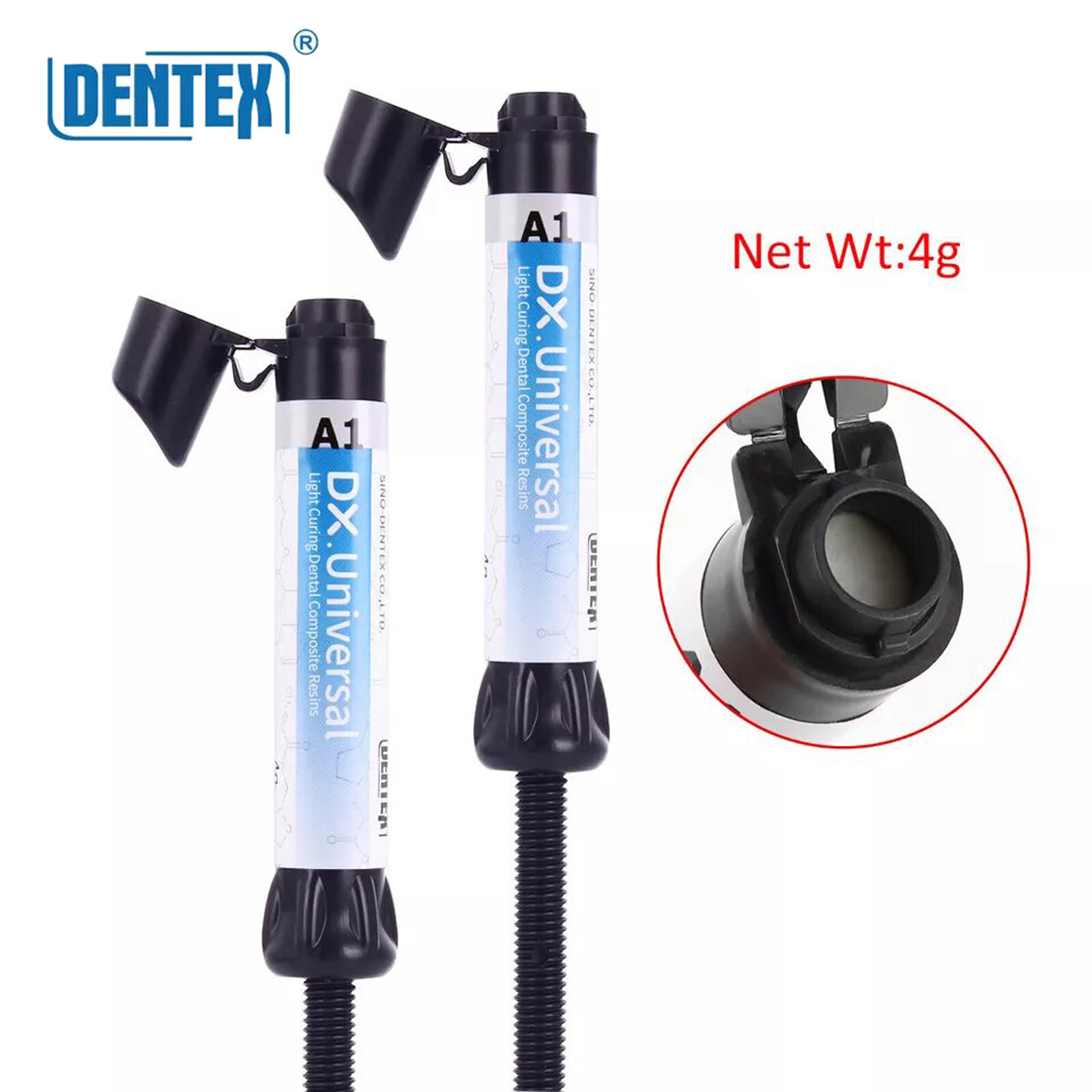 Dental DENTEX Flowable Light Cure/Universal Composite Resin/Dual cure Resin WLD