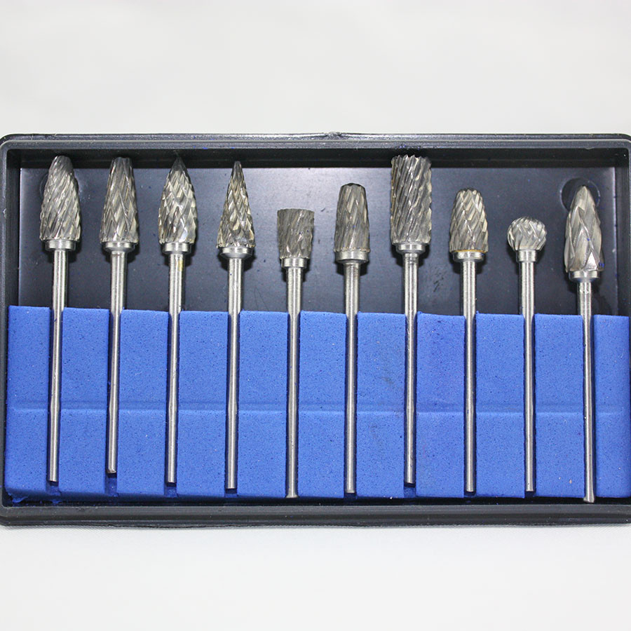 NEW 10 Dental Lab Titanium Nitrate Carbide Burs Dentist Equipment