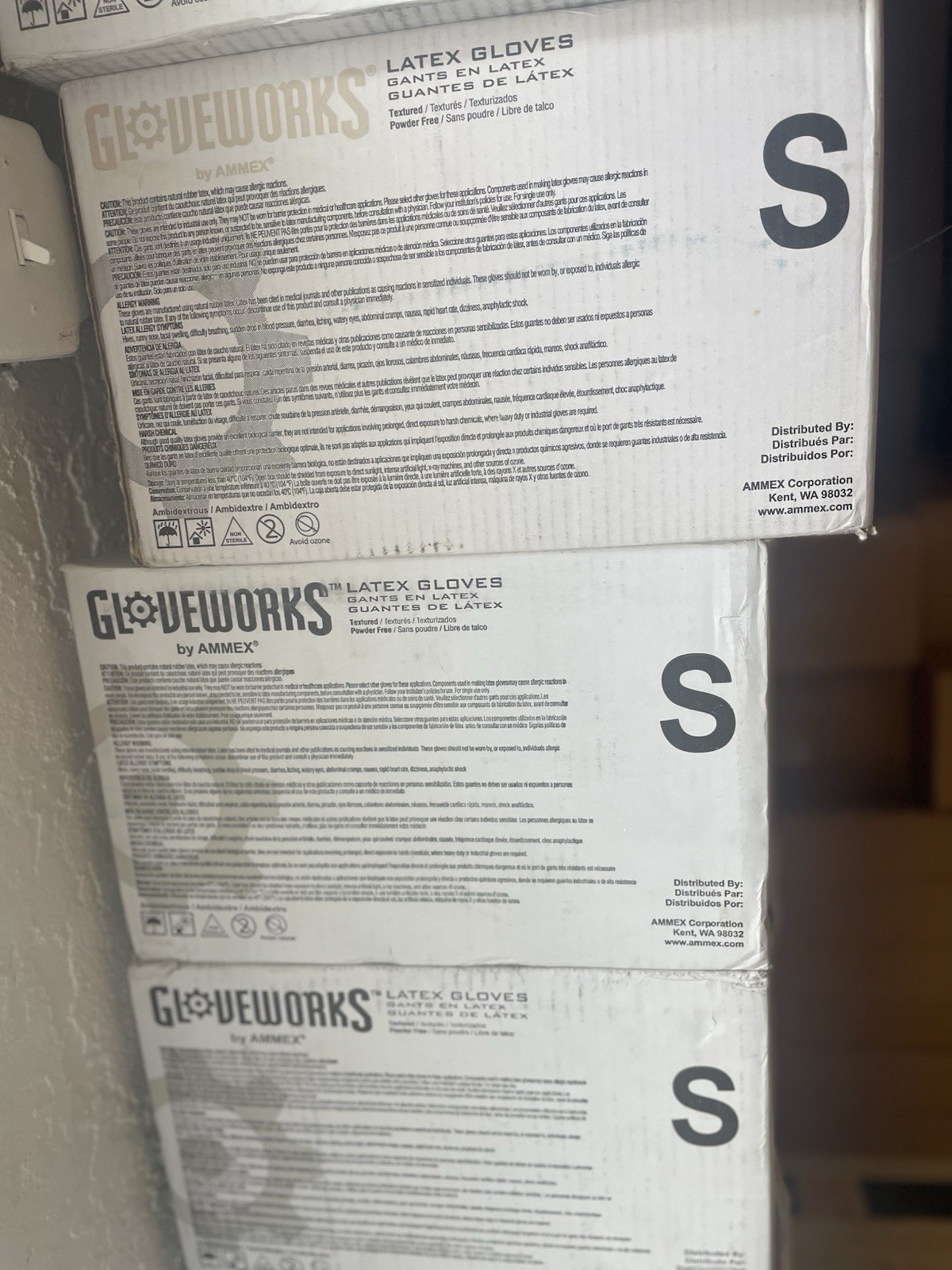 gloveworks nitrile gloves Industrial exp 93024