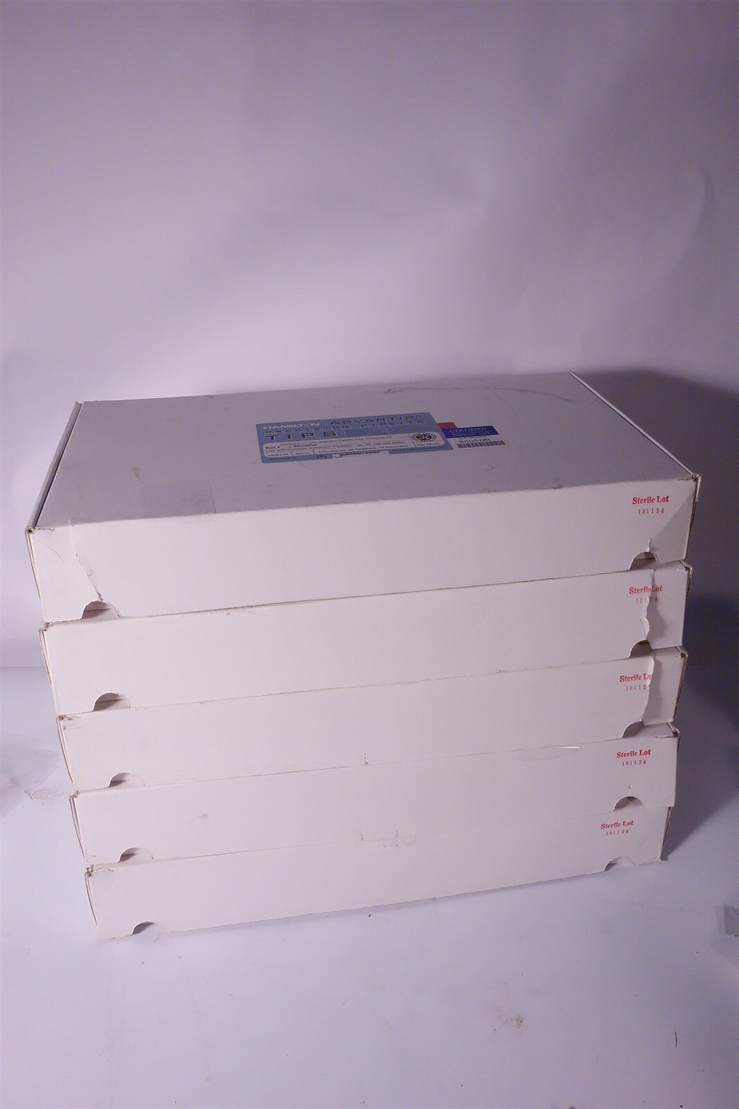 Hamilton AdvanTip SoftGrip 23003-04 200ul Precision Pipette Tips 5 Boxes, 4 NEW