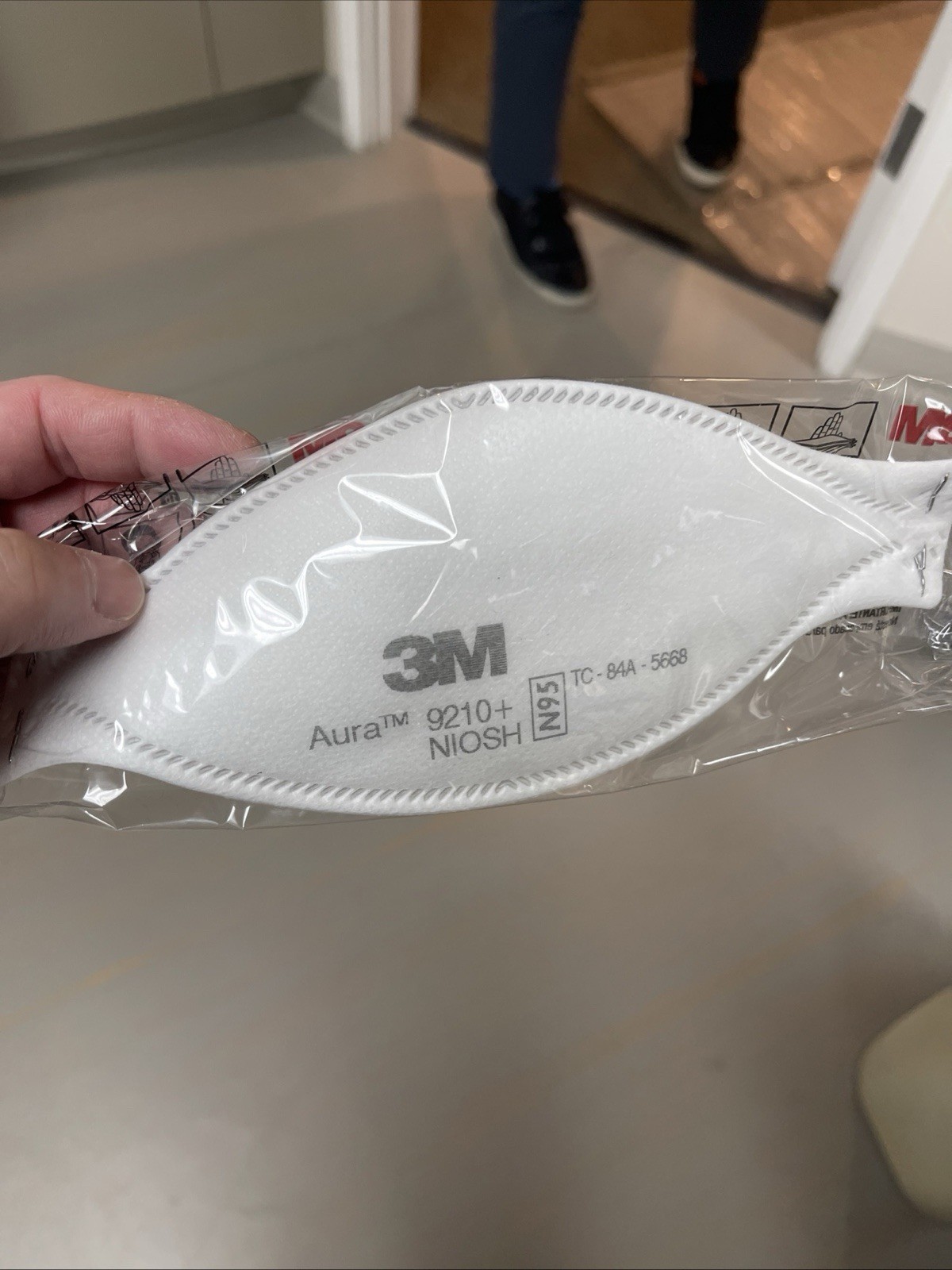 60x 3M 9210+ Aura N95 Masks Loose NIOSH Approved Respirators USA Stock