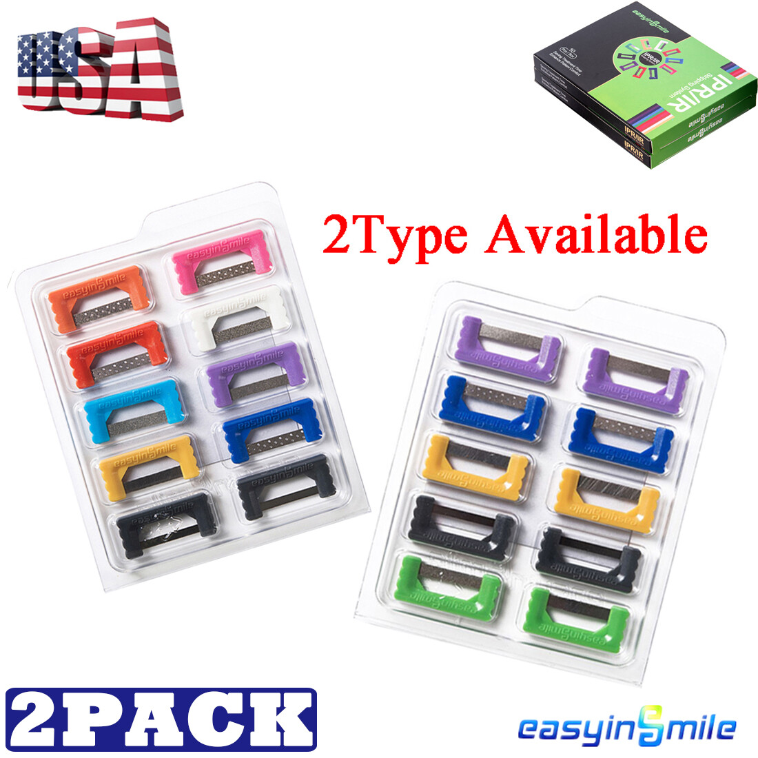 Autoclave Dental Interproximal Reduction Enamel Strips Ortho IPR/IR Strips 20pcs