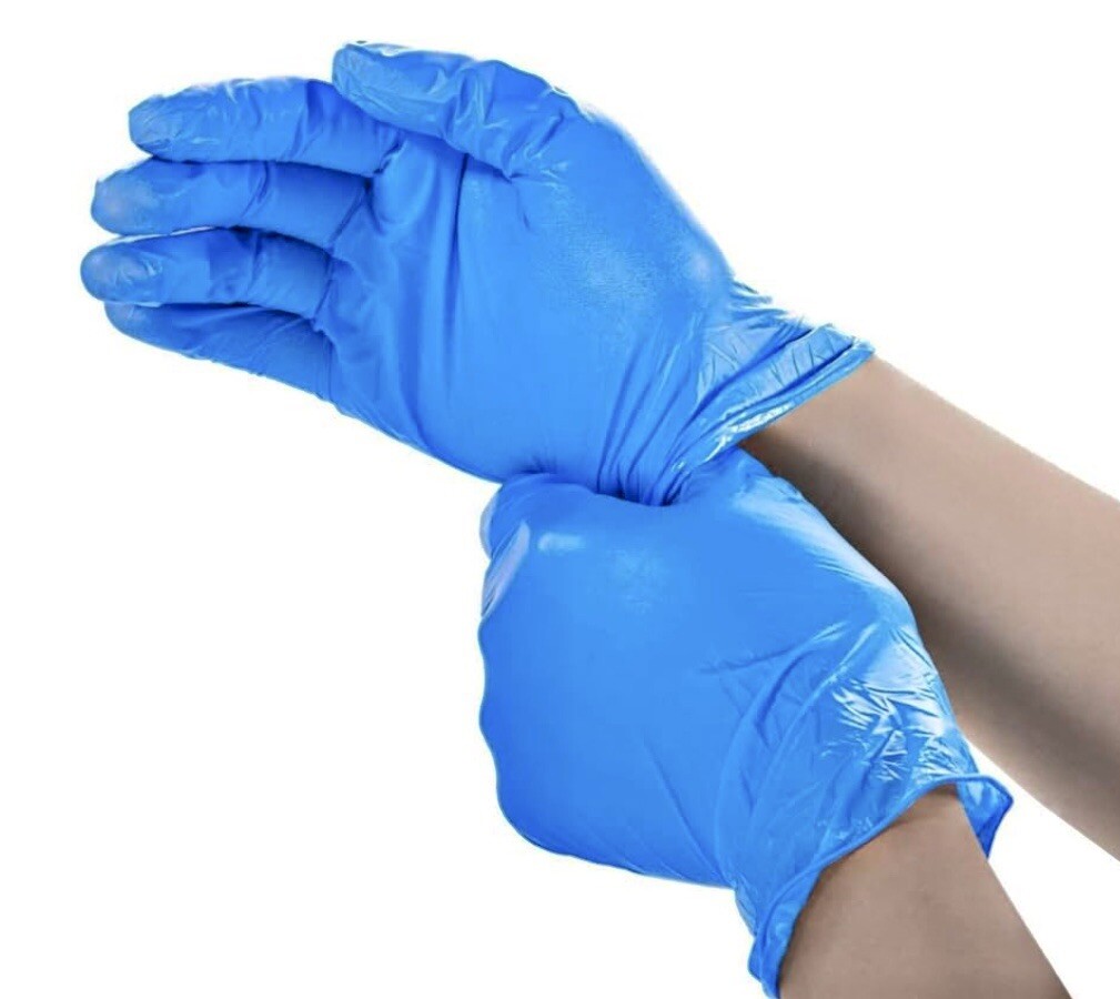NEW Jointown Vinyl Synmax Disposable Exam Gloves Powder & Latex Free 100ct Box