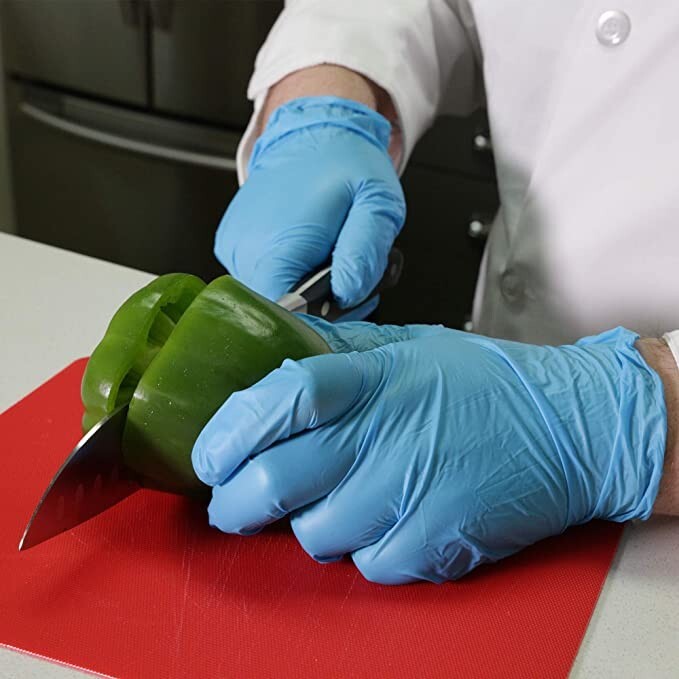 Gloveworks Medium Size Vinyl Disposable Gloves 2 x 100 pcs Latex Free Multi Use