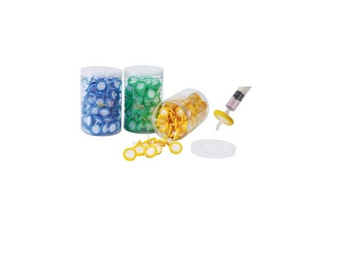 Azzota® Syringe Filter, MCE (CN-CA), Diameter: 25mm, Pore Size: 0.80um, 100/pk