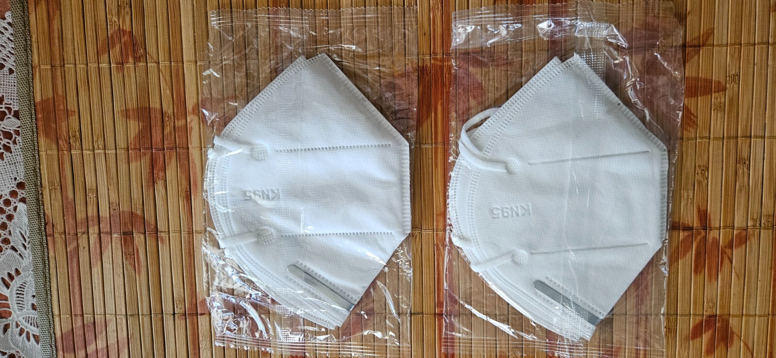 Mask Protective KN95 Heavy Duty Antibacterial Silver Ion Technology 2 Pcs