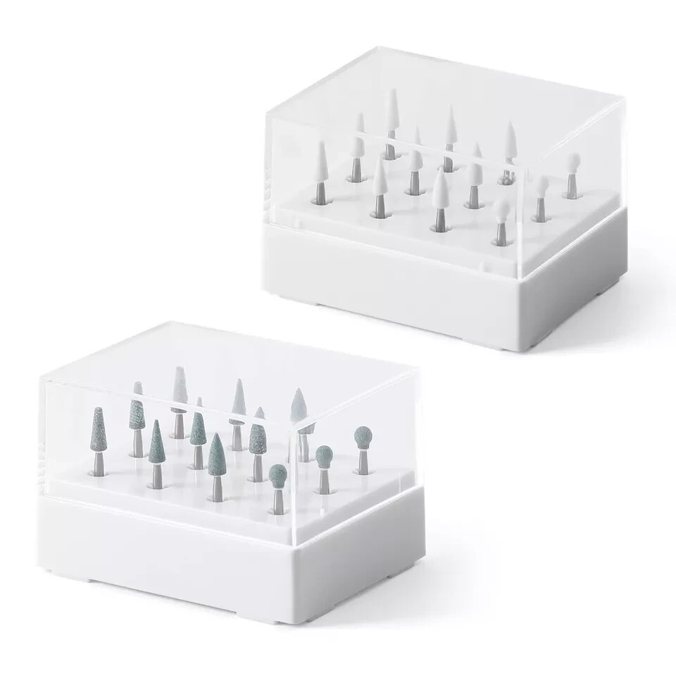 Dental White/Green Stone Polishing FG Burs Aluminum Oxide Abrasive Bur FG 1.6mm