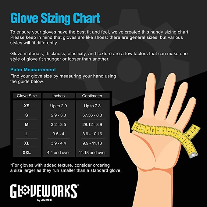 Gloveworks Medium Size Vinyl Disposable Gloves 2 x 100 pcs Latex Free Multi Use