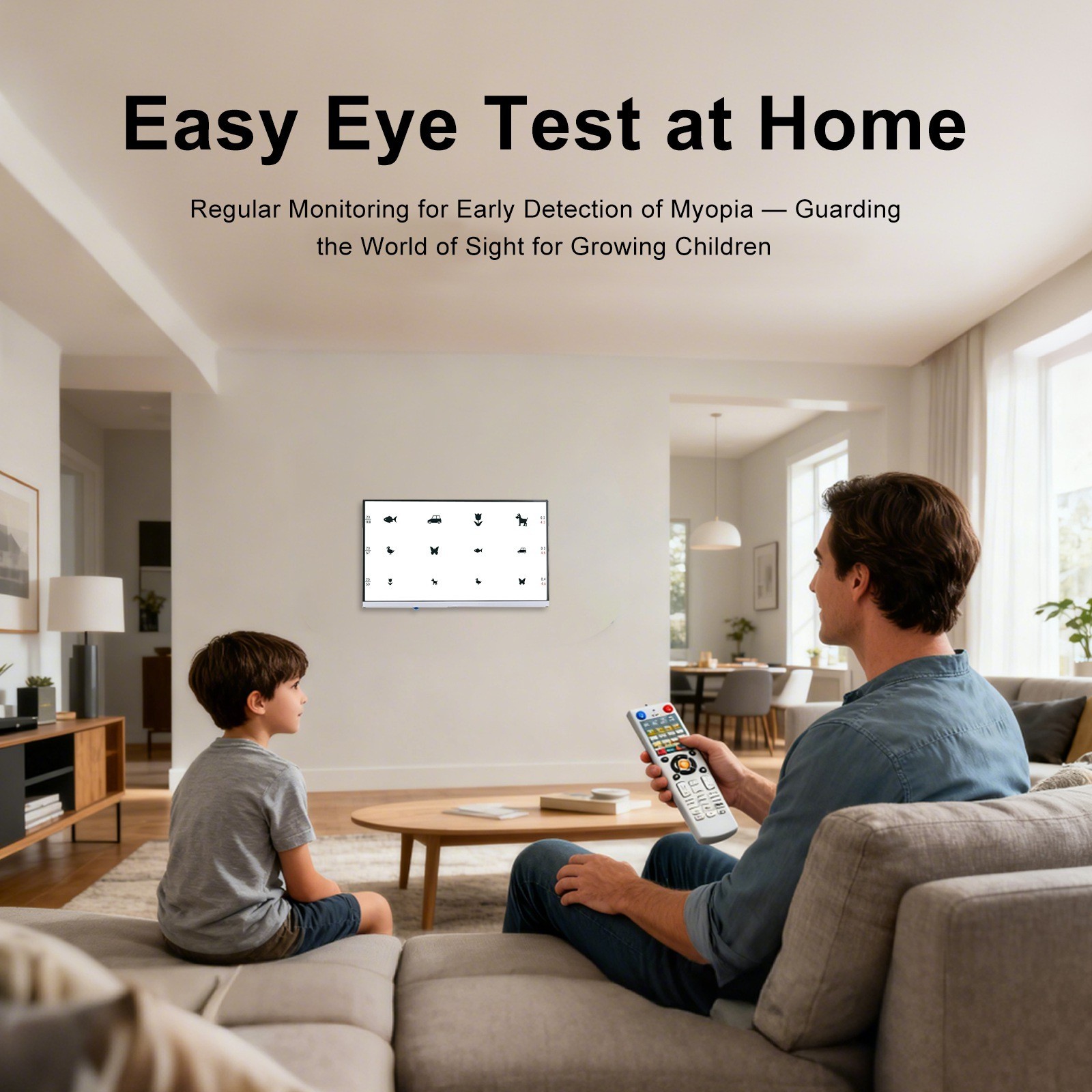 Frameless 21.5-inch HD LCD Vision Meter Vision Test Projector Display