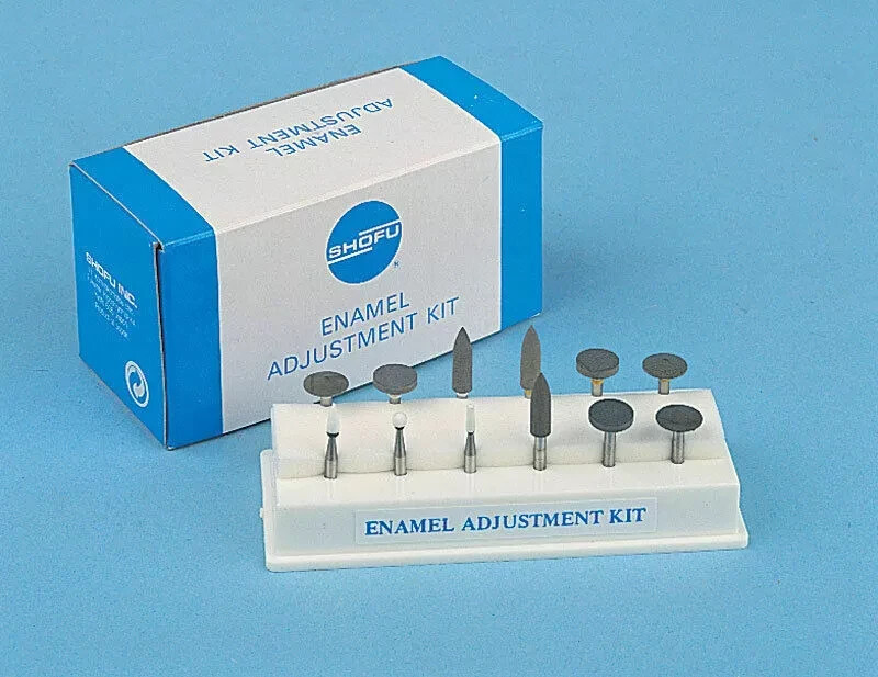 Dental Shofu Enamel Adjustment Kit SHANK CA Type 1 PN 0307 12pcs Per Box FC Fast