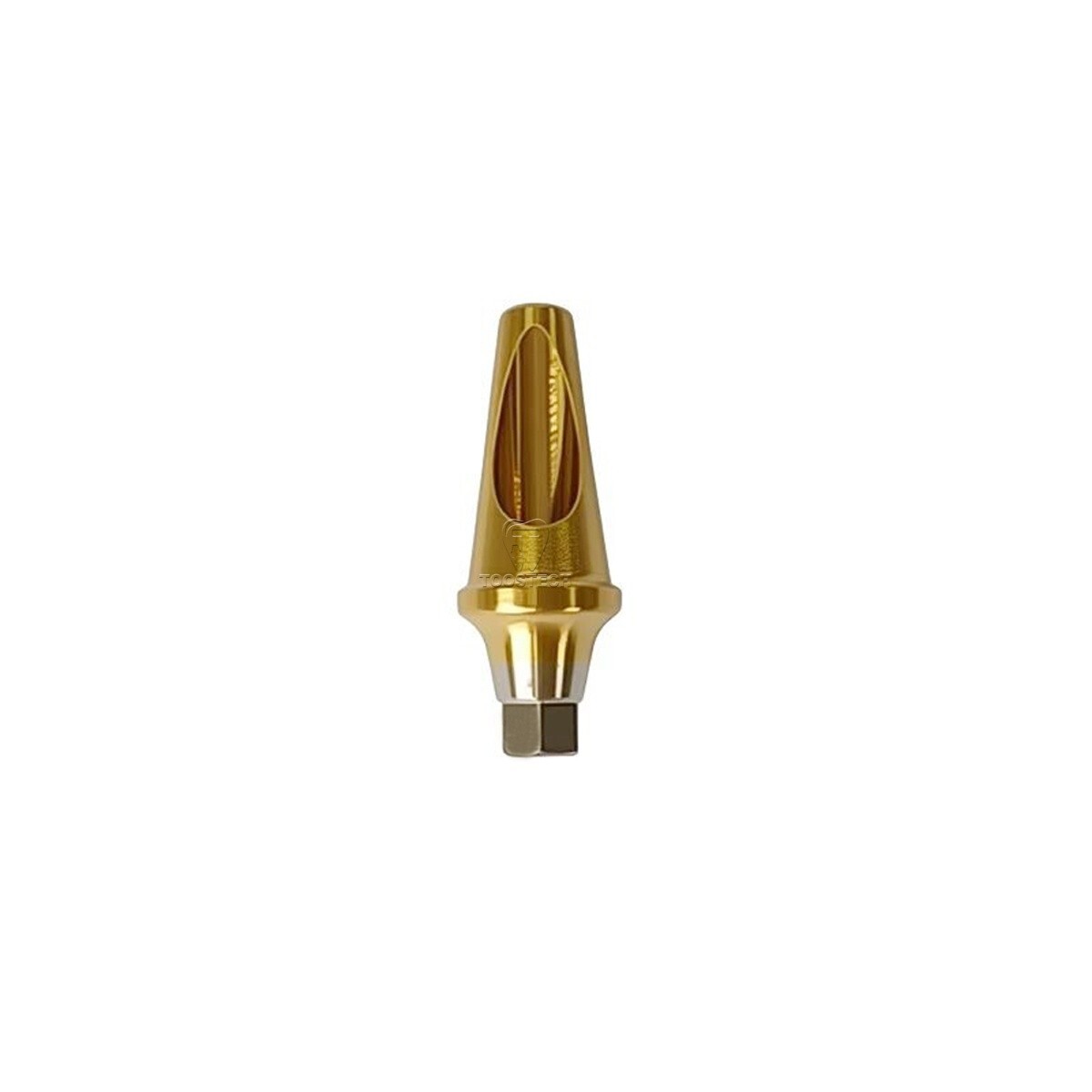 6pcs Regular Mini Angled Abutment fits Osstem Hiossen Ø4.5/5.0mm 17° Angulated