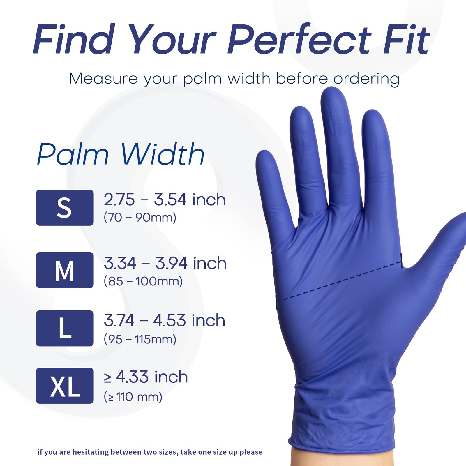 Supmedic Nitrile Exam Gloves, 4 Mil 100 Pcs, PowderFree LatexFree Cooking Foo…