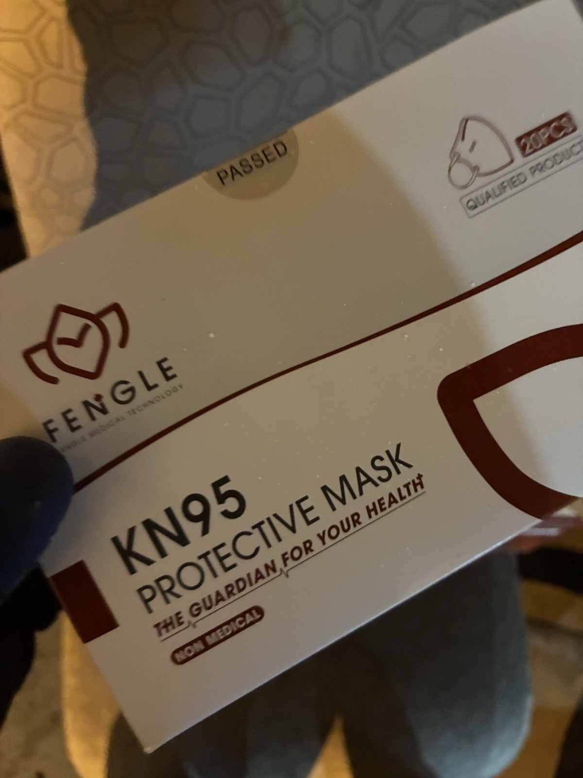 KN95 Masks BYD CARE Respirator, 1000 Pcs Total, 20 boxes/case, 50 Pcs/box