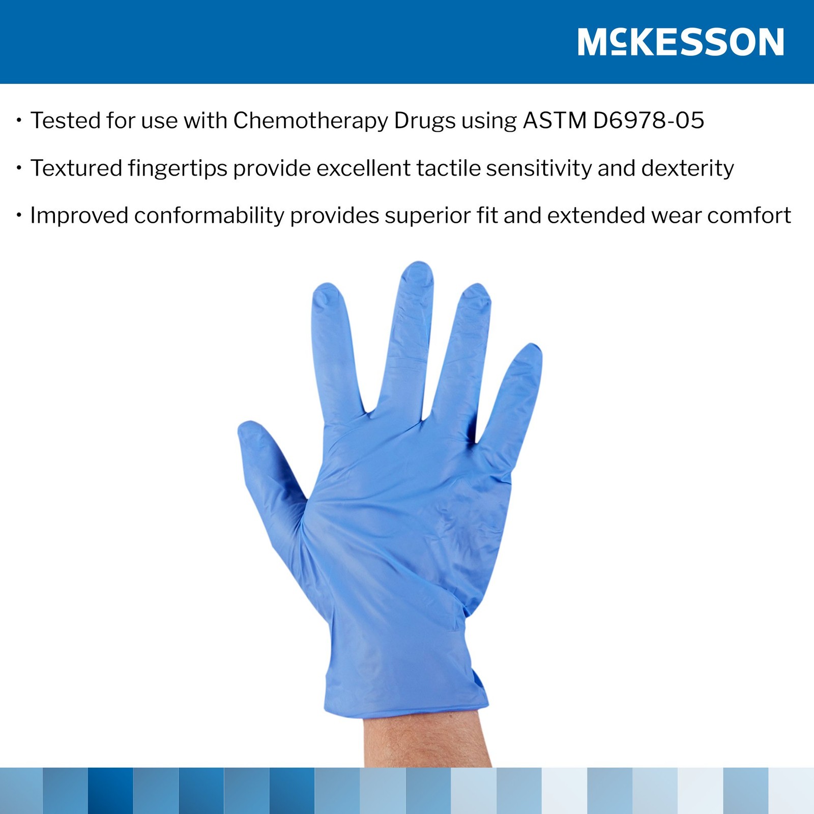 McKesson Confiderm Nitrile Exam Glove – 900 per Box