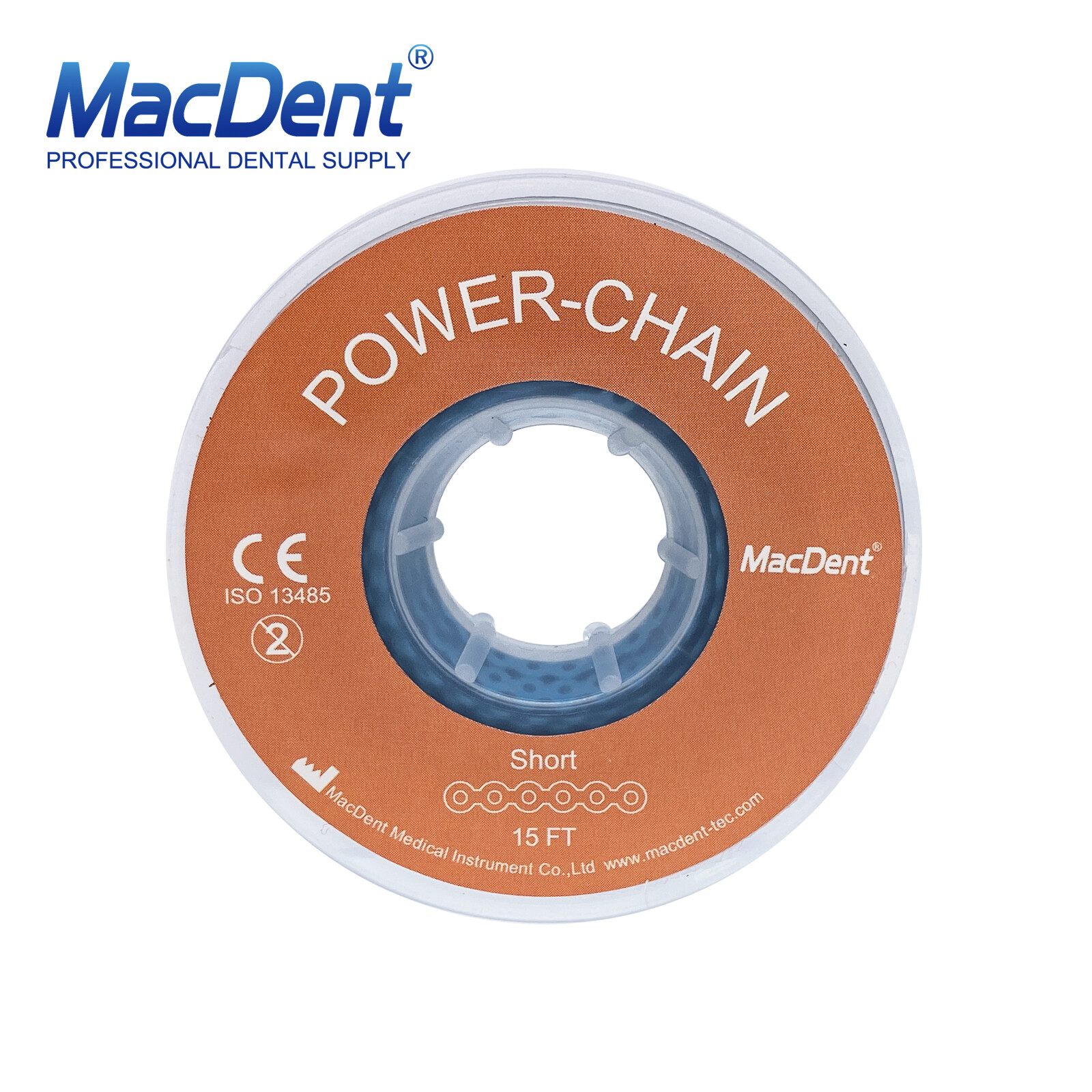 Dental Orthodontic Elastic Rubber Bands Power Chain for Braces Long/Short /Close