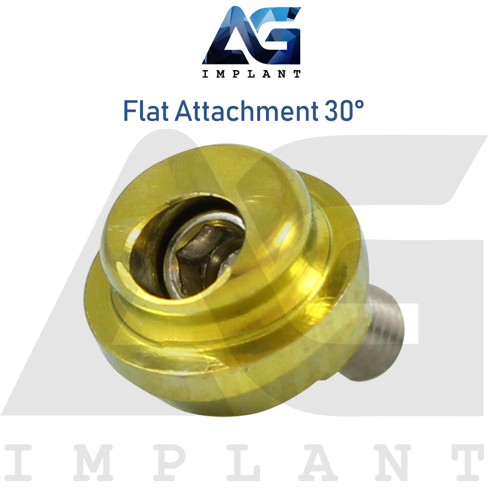 5 Angled 30° Flat Attachment Titanium Prosthetic System Narrow Platform (NP)