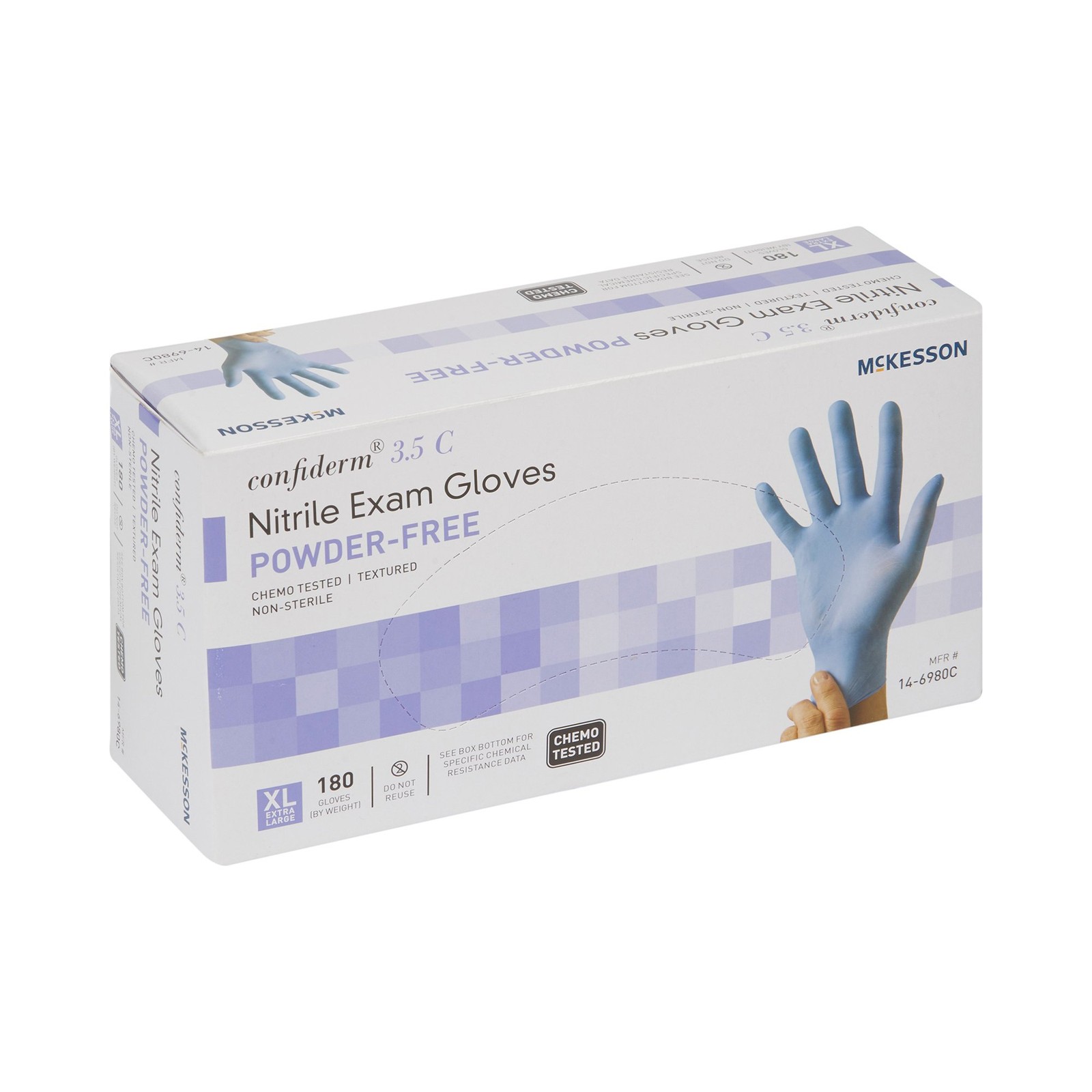 McKesson Confiderm Nitrile Exam Glove – 900 per Box