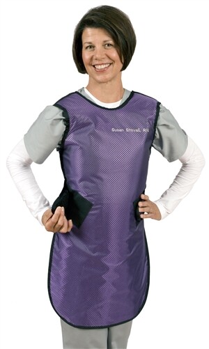 X-Ray Lead Apron – Flex Back, 0.5mm, Blue, 4 Sizes, USA Made