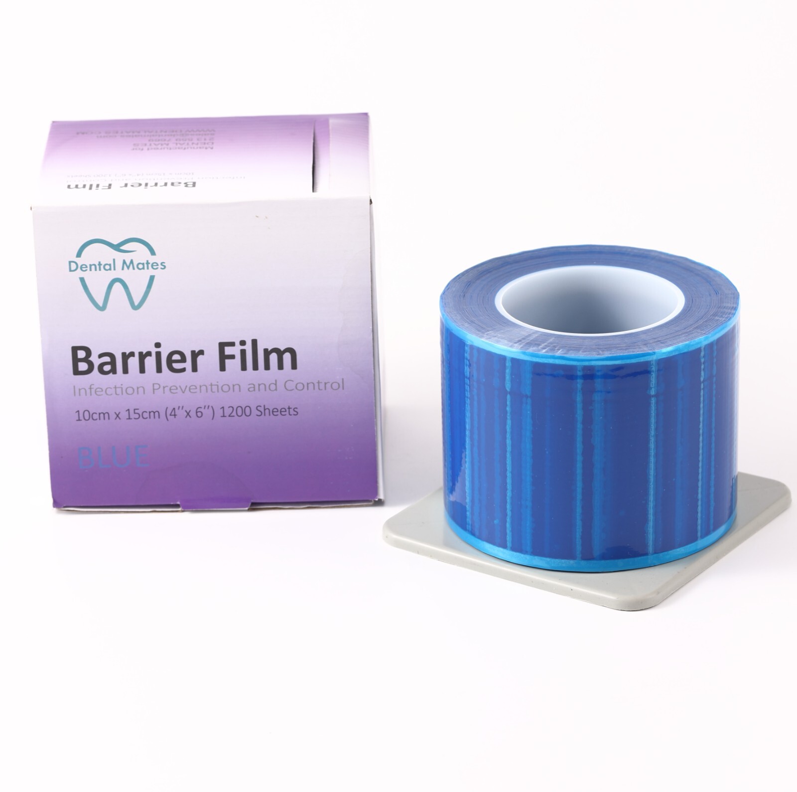 Dental Barrier Film Blue 1 Roll – (4″x6″) 1200 Sheets Per Roll