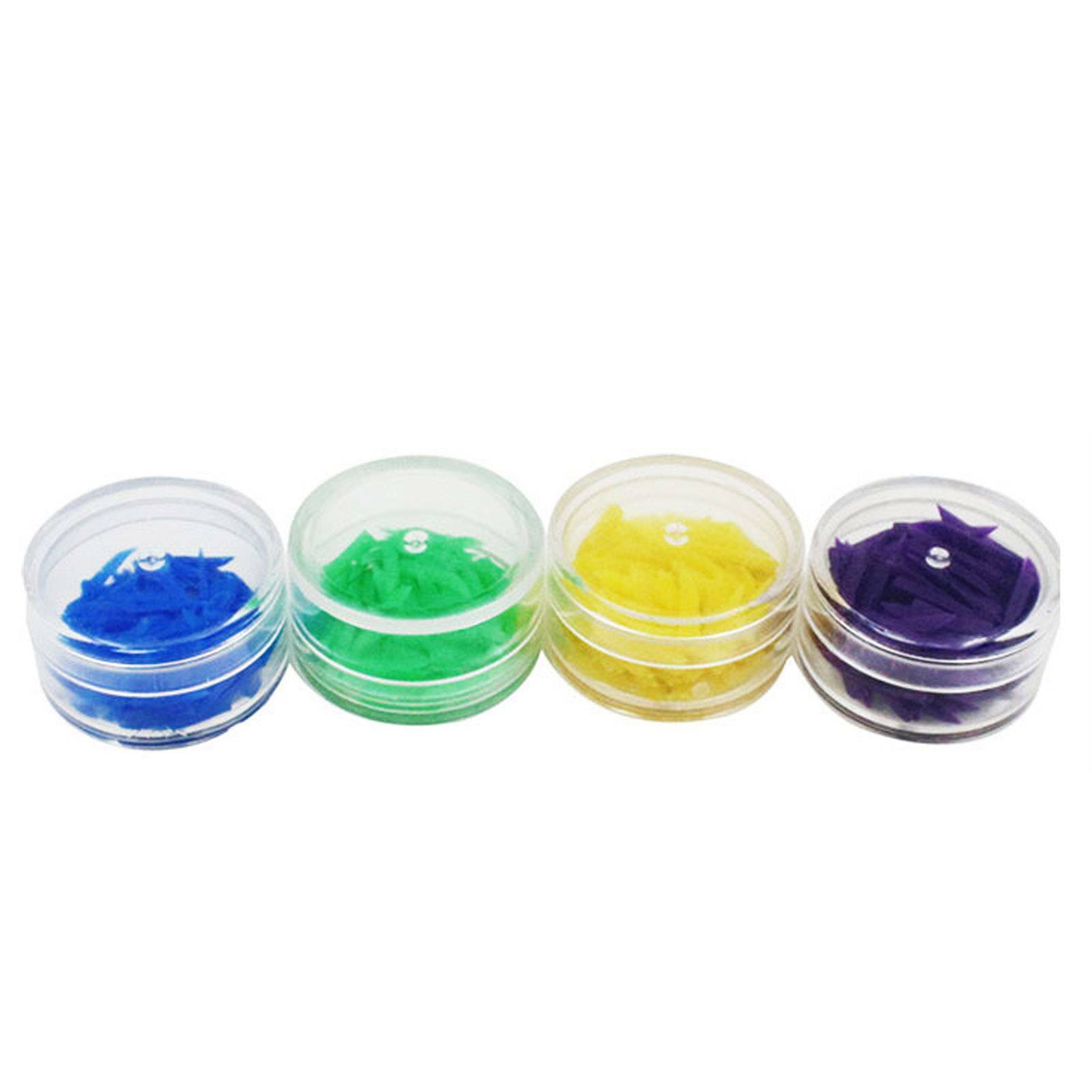 100-2000Pcs Dental Plastic Wedges Tooth Gap Diastema Wedge 4 Colors S/M/L/XL USA