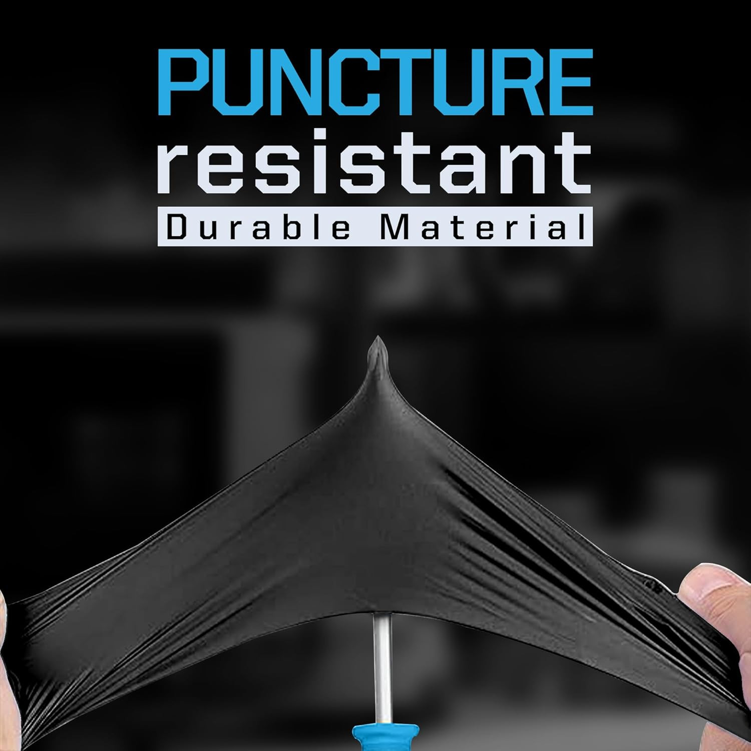 6Mil Black Nitrile Disposable Medical Exam Gloves – Heavy Duty 1000 PCS Gloves P