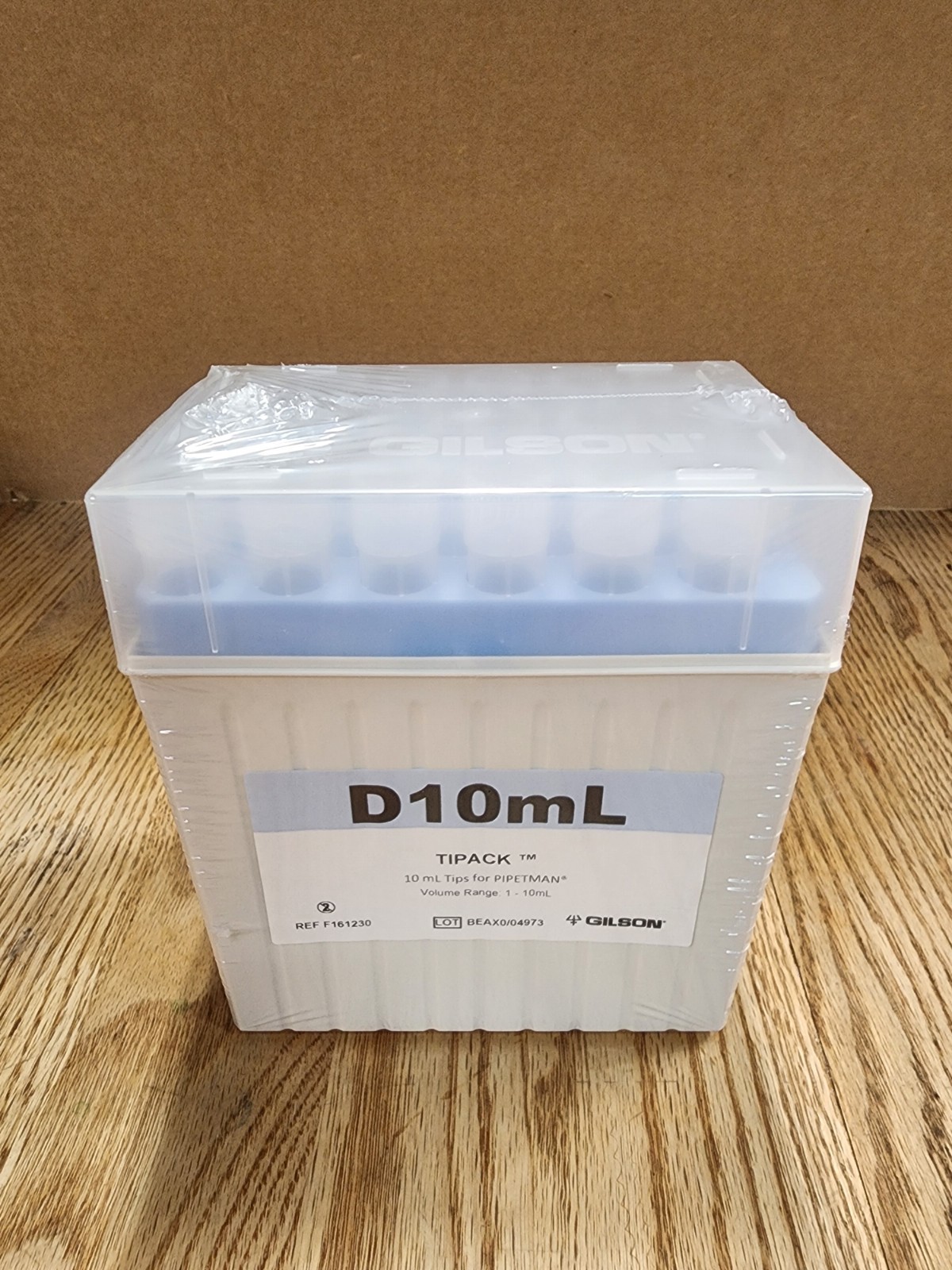 NEW 30 pack Gilson D10mL 1-10mL Tips for Pipetman Tipack eppendorf research