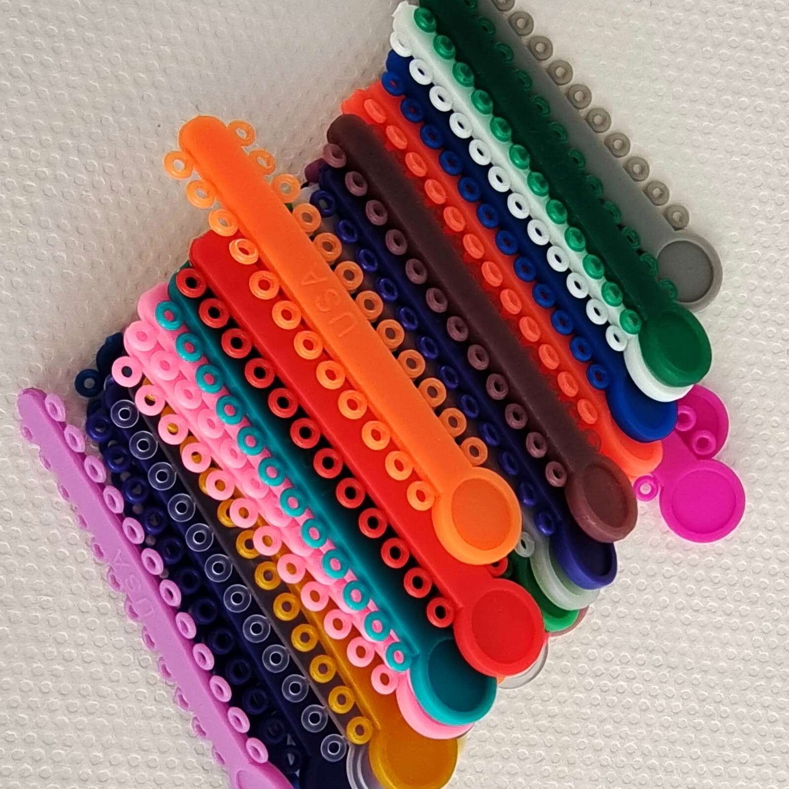 1008PCS Ortho Dental Ligature Rubber Ties Bands Braces Orthodontic Elastic Bands