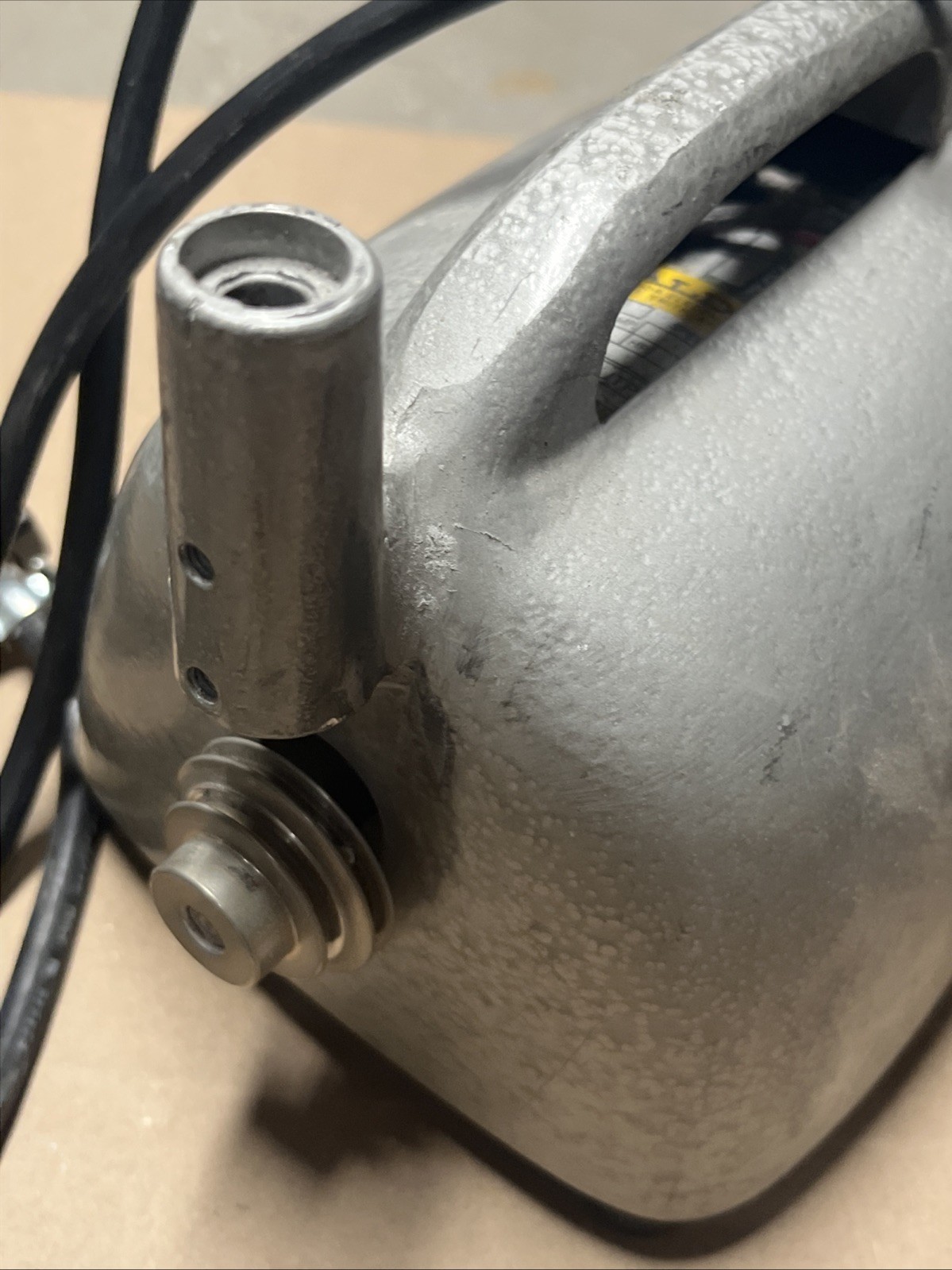 Wells Engine Dental Engine Model E027 Untested Baldor Motor 2 Amps